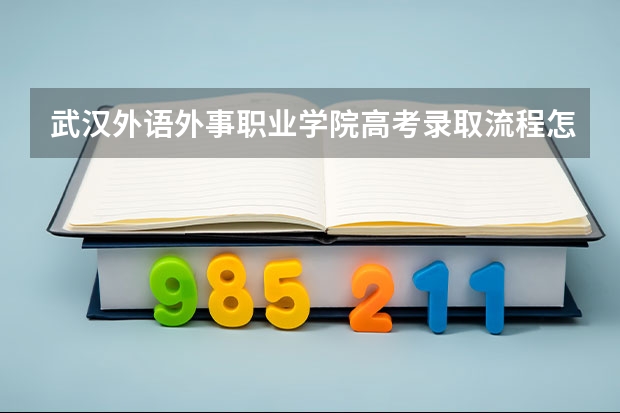 武汉外语外事职业学院高考录取流程怎么样？（高考招生政策）