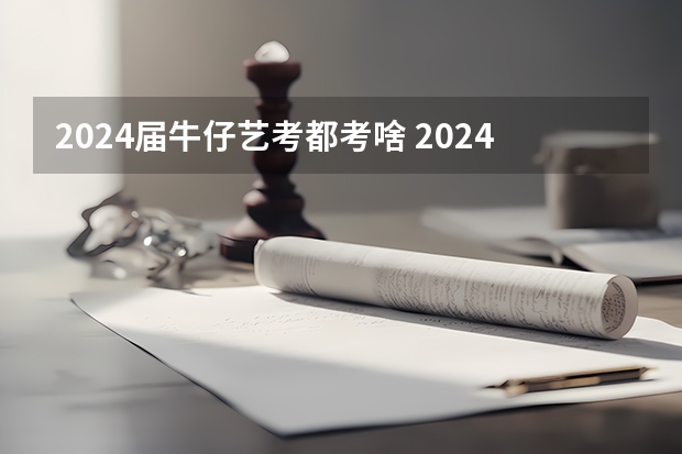 2024届牛仔艺考都考啥 2024年艺考改革政策