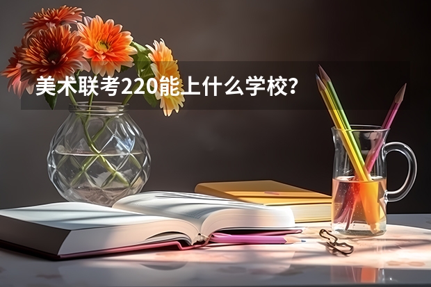 美术联考220能上什么学校？