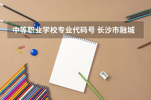 中等职业学校专业代码号 长沙市融城理工中等职业学校专业有哪些？专业介绍