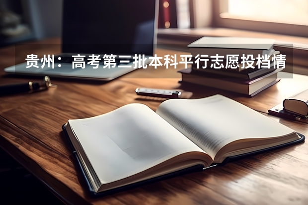 贵州：高考第三批本科平行志愿投档情况 河南省招办新闻发言人郑观洲分析平行志愿优劣